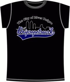 Прикольные футболки: Dnepr River City Black